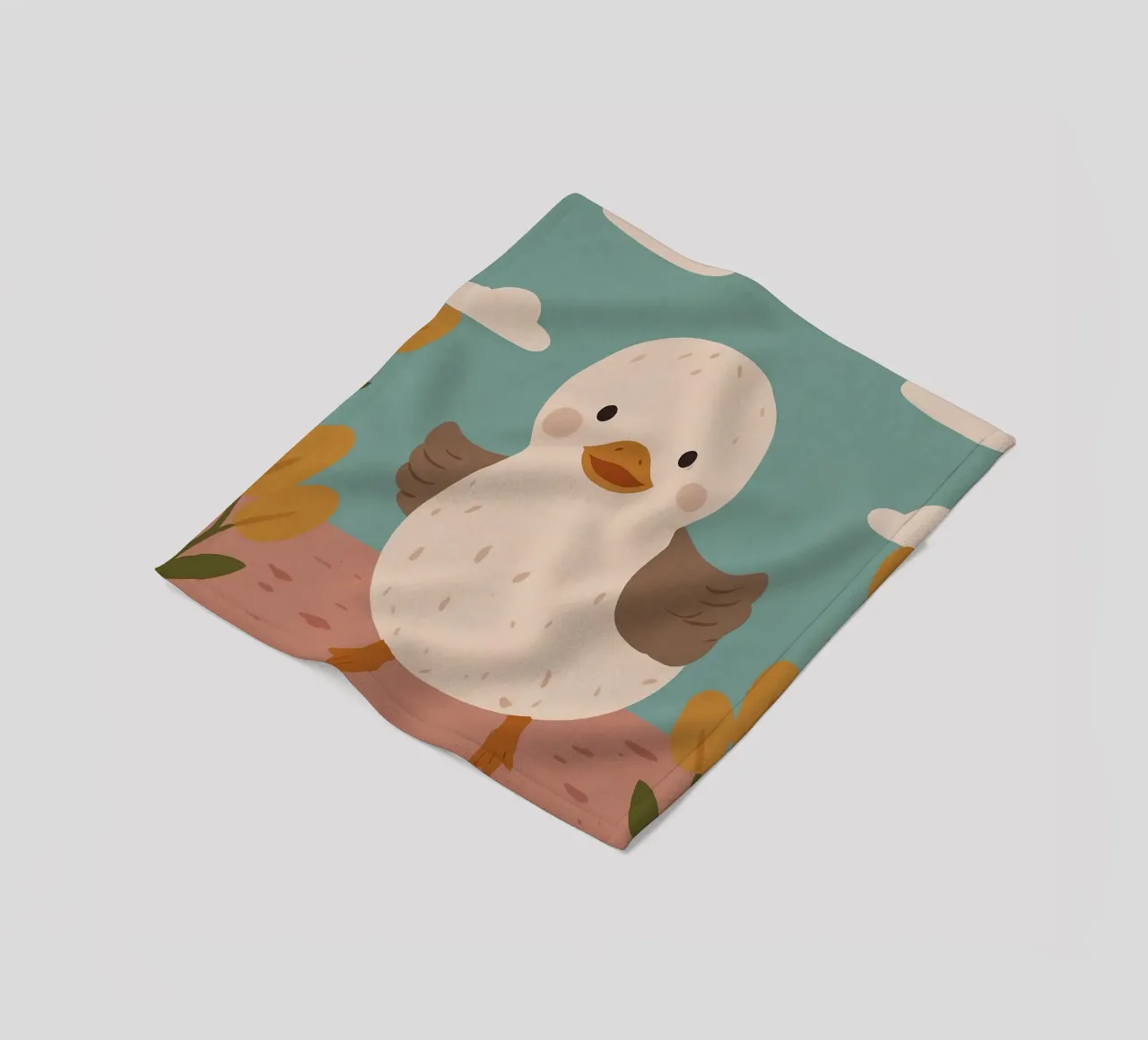 Friendly Tiny Duck fleecedeken van SnoopyAnimals