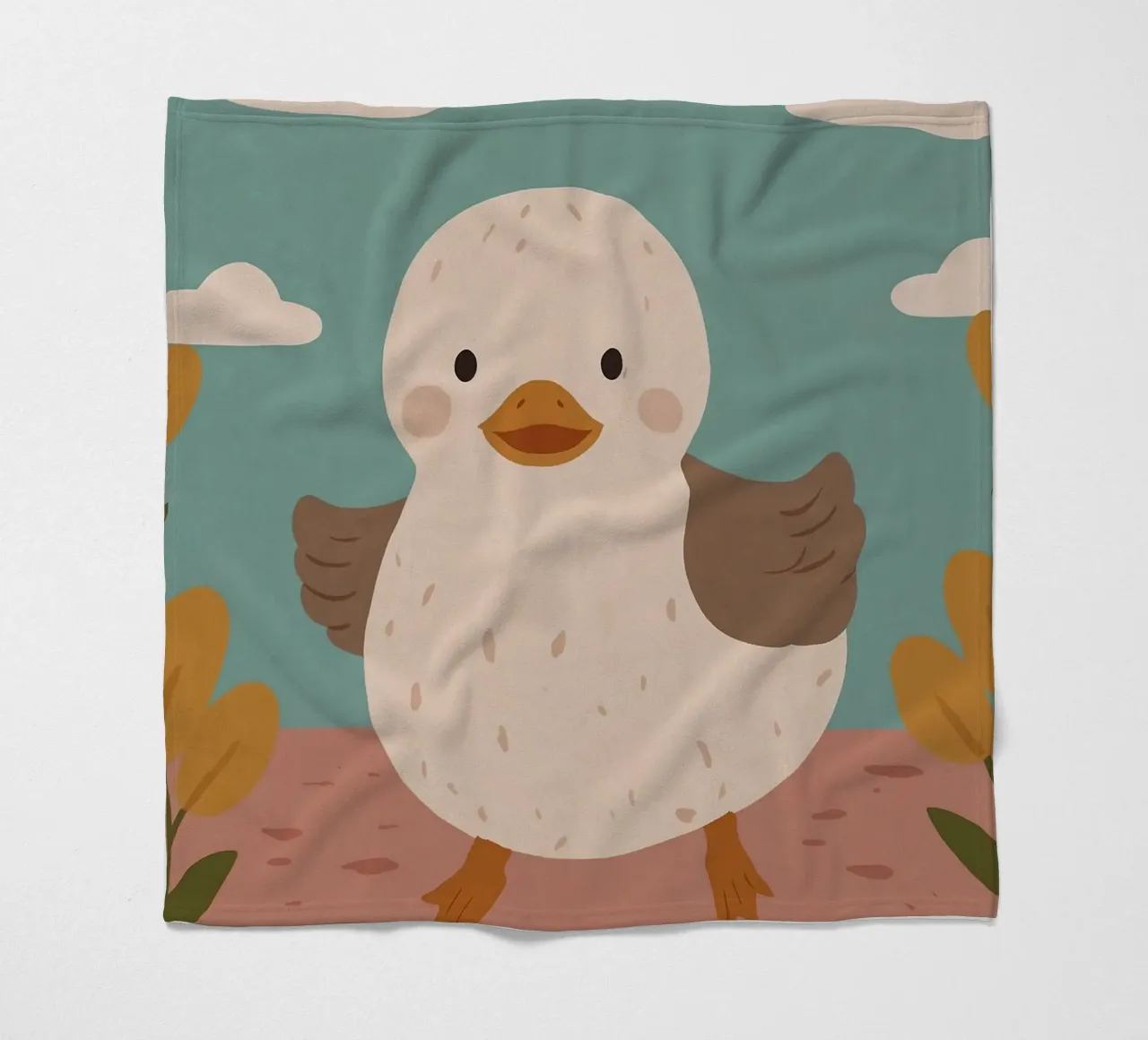 Friendly Tiny Duck fleecedeken van SnoopyAnimals