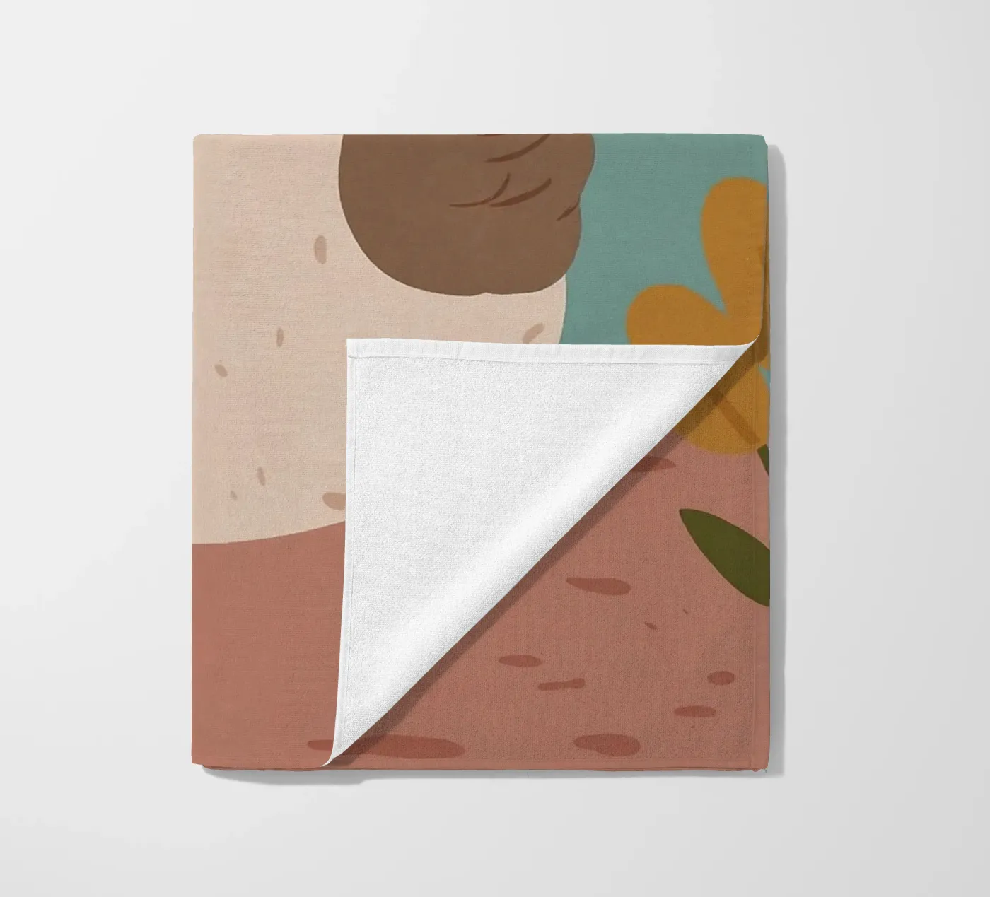 Friendly Tiny Duck Strandtuch von SnoopyAnimals