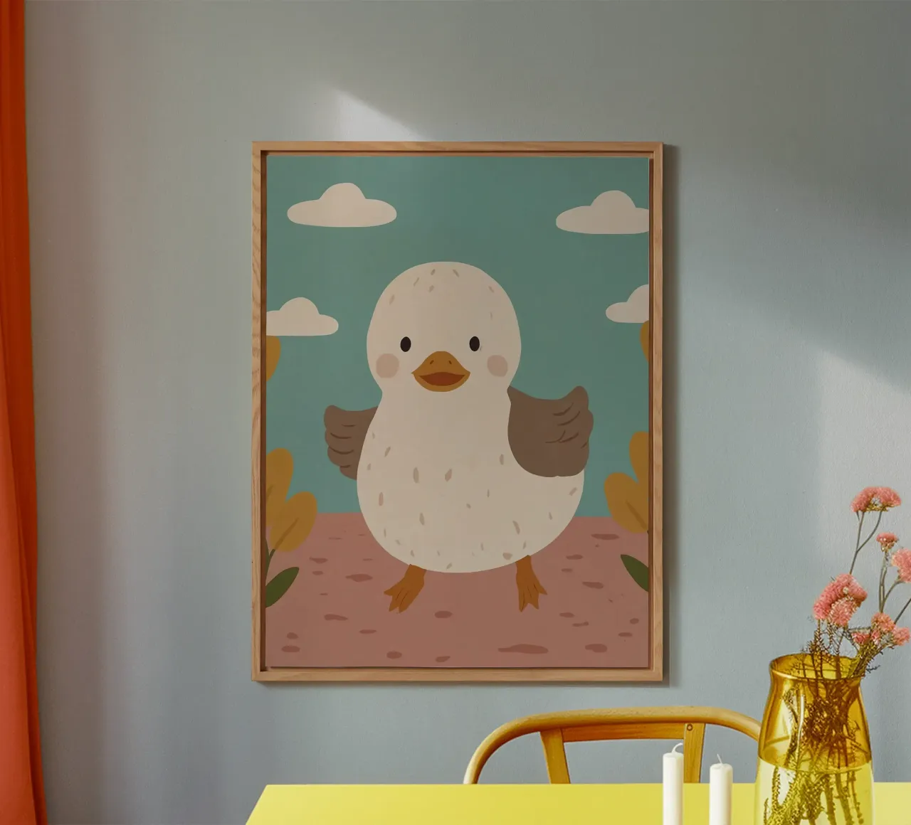 Friendly Tiny Duck forex plate by SnoopyAnimals