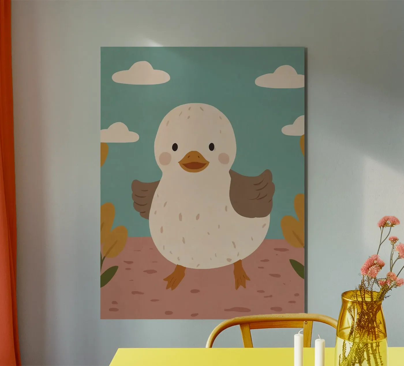 Friendly Tiny Duck forex-plaat van SnoopyAnimals