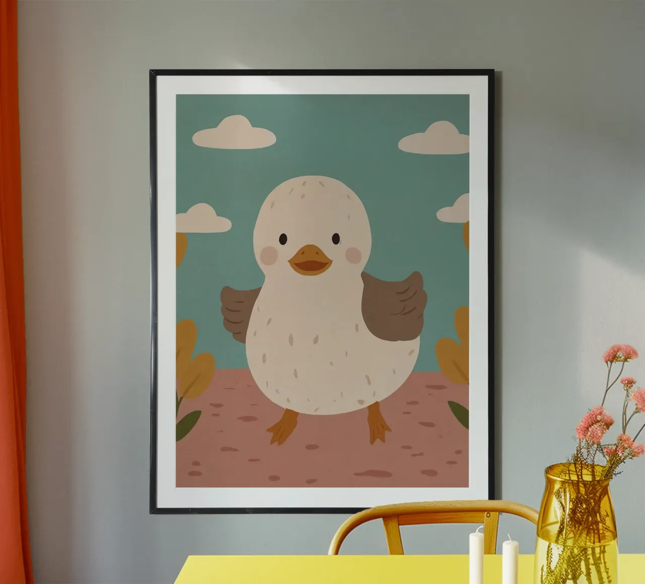 Friendly Tiny Duck poster by SnoopyAnimals
