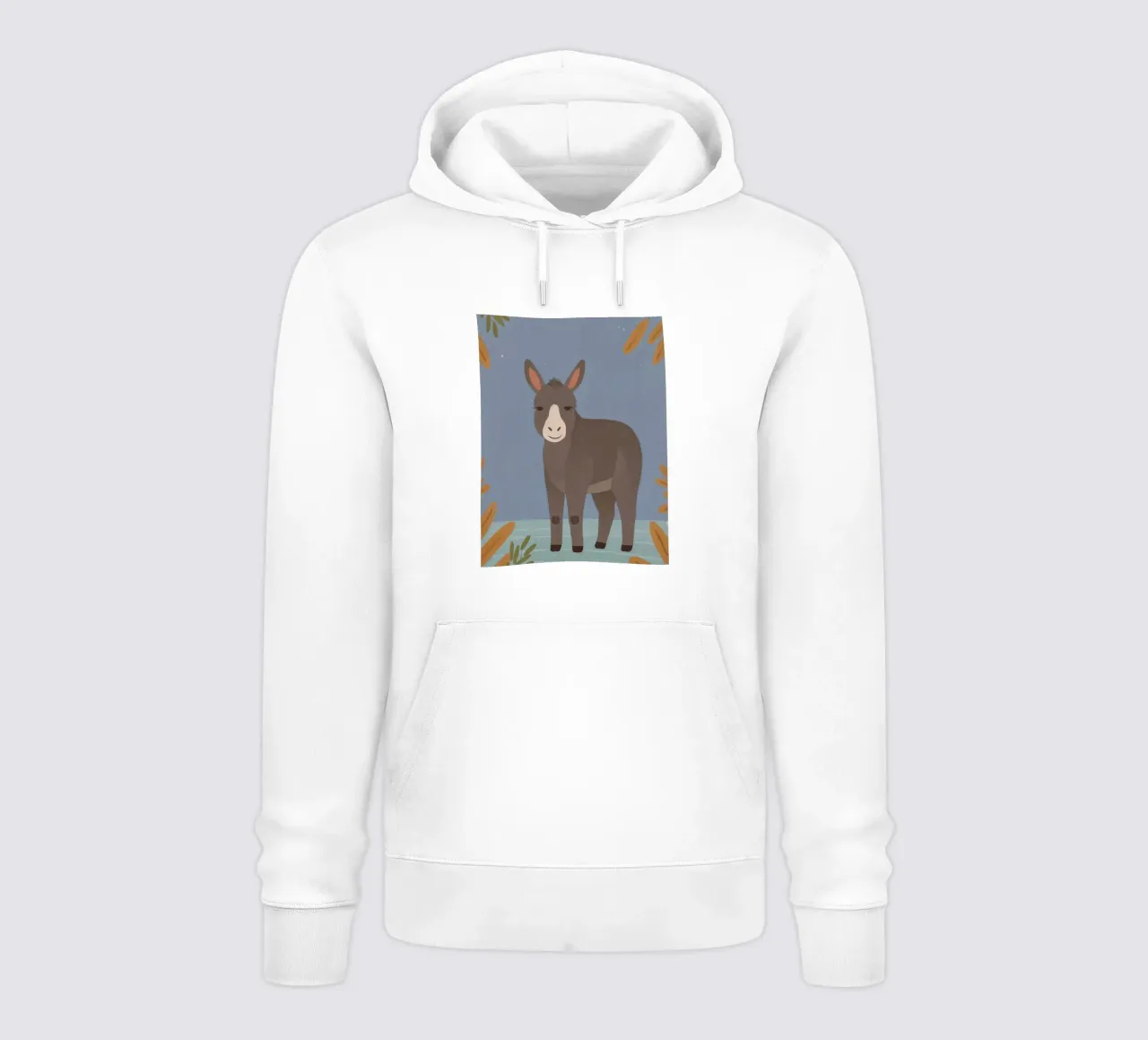Asino amichevole felpa con cappuccio da SnoopyAnimals