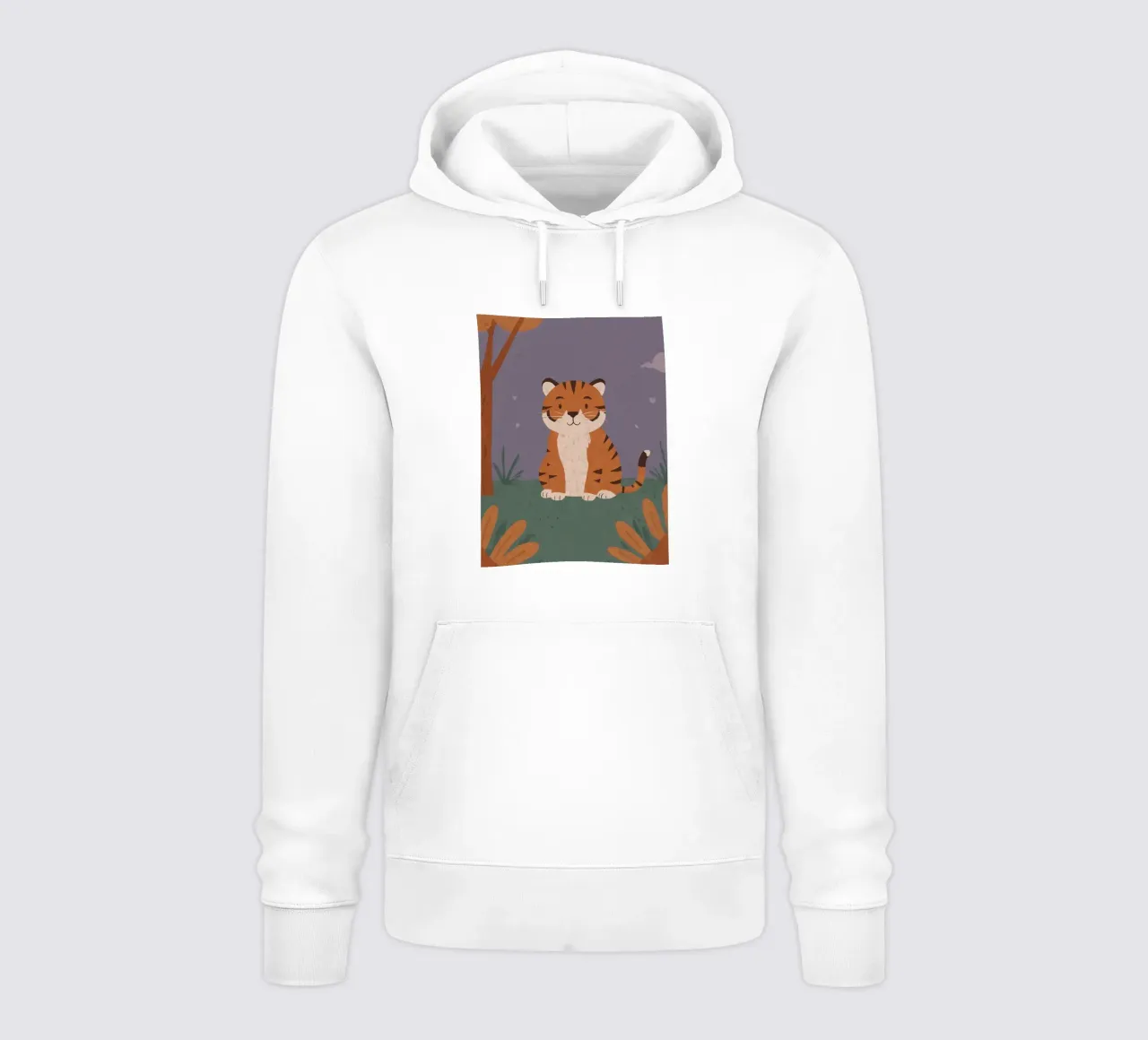 Una piccola tigre amichevole felpa con cappuccio da SnoopyAnimals