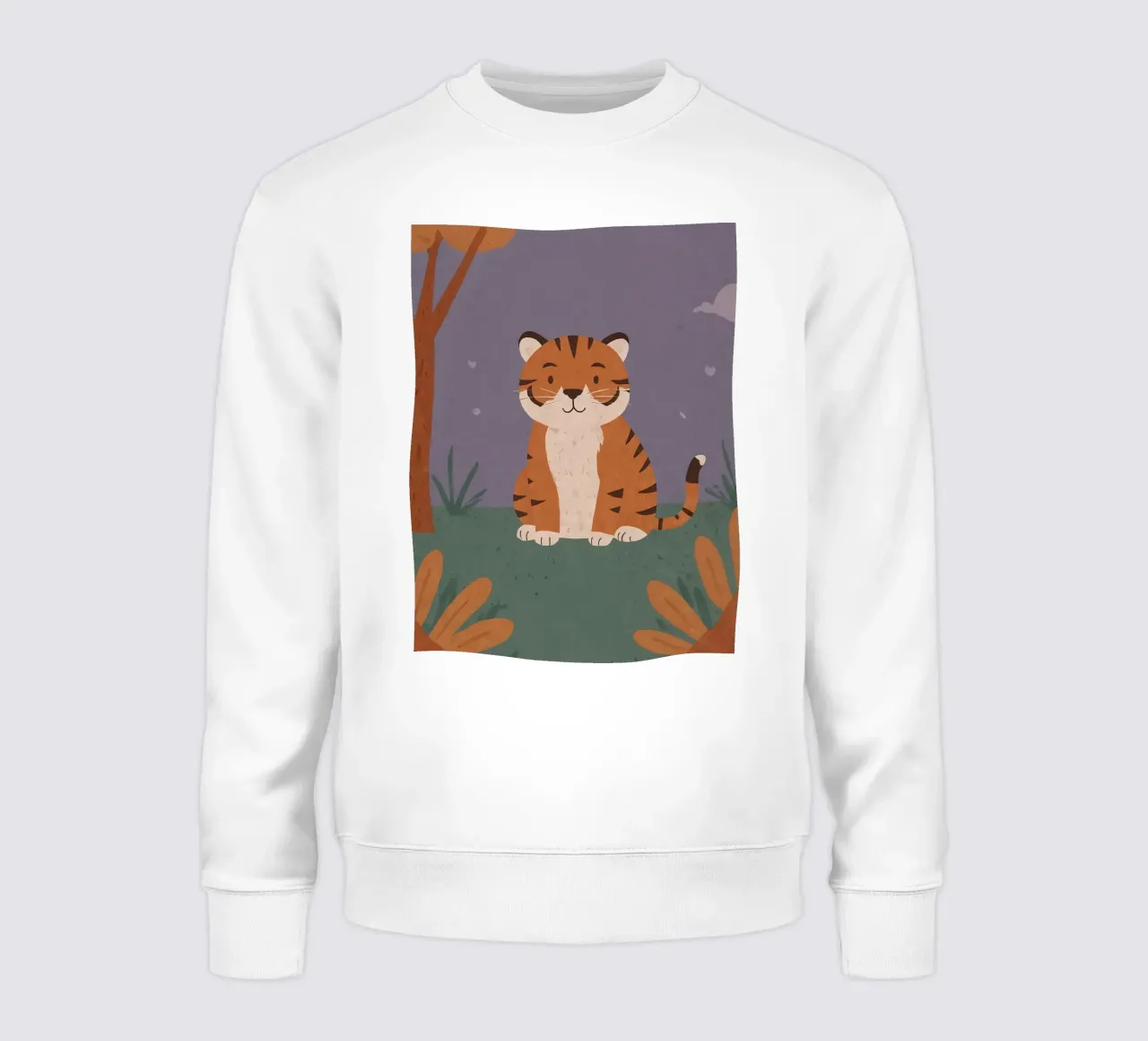 Una piccola tigre amichevole felpa da SnoopyAnimals