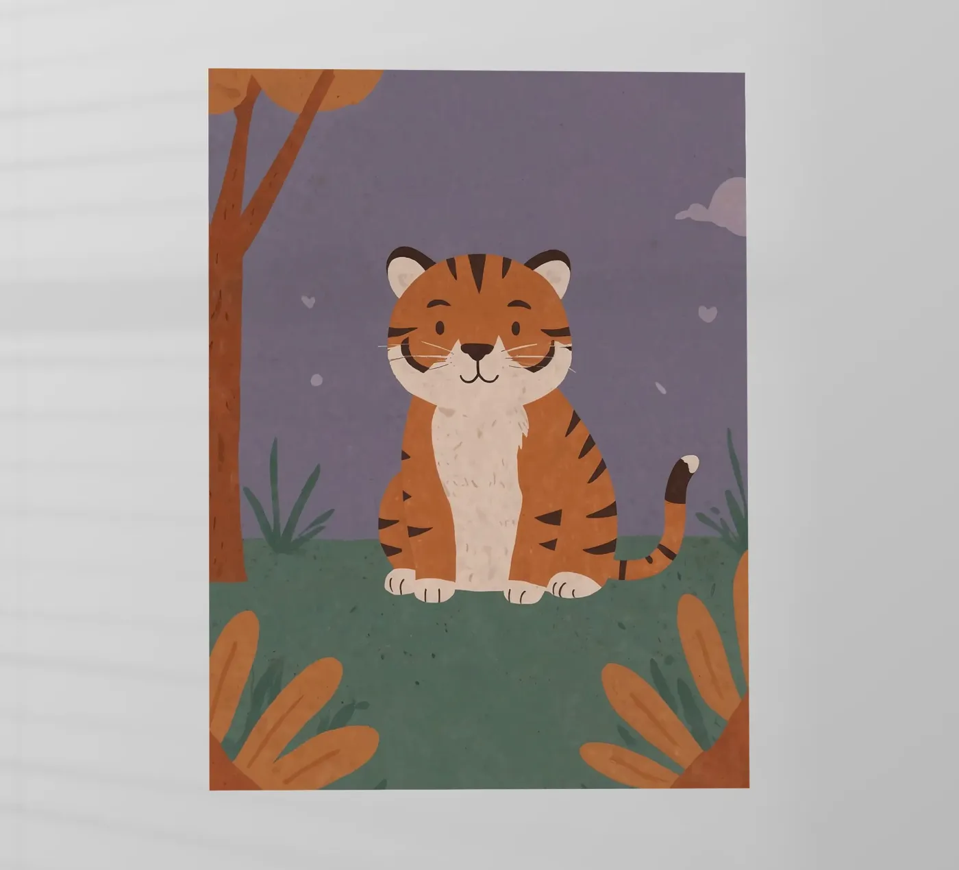 Vriendelijke tijger backlit folie van SnoopyAnimals