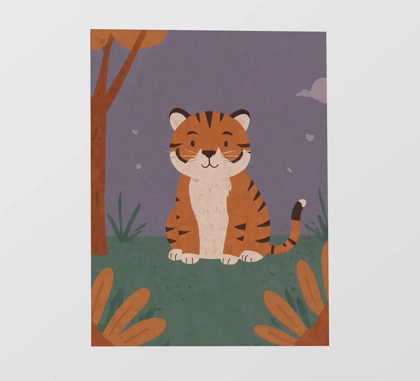 Friendly Tiny Tiger papier peint photo de SnoopyAnimals