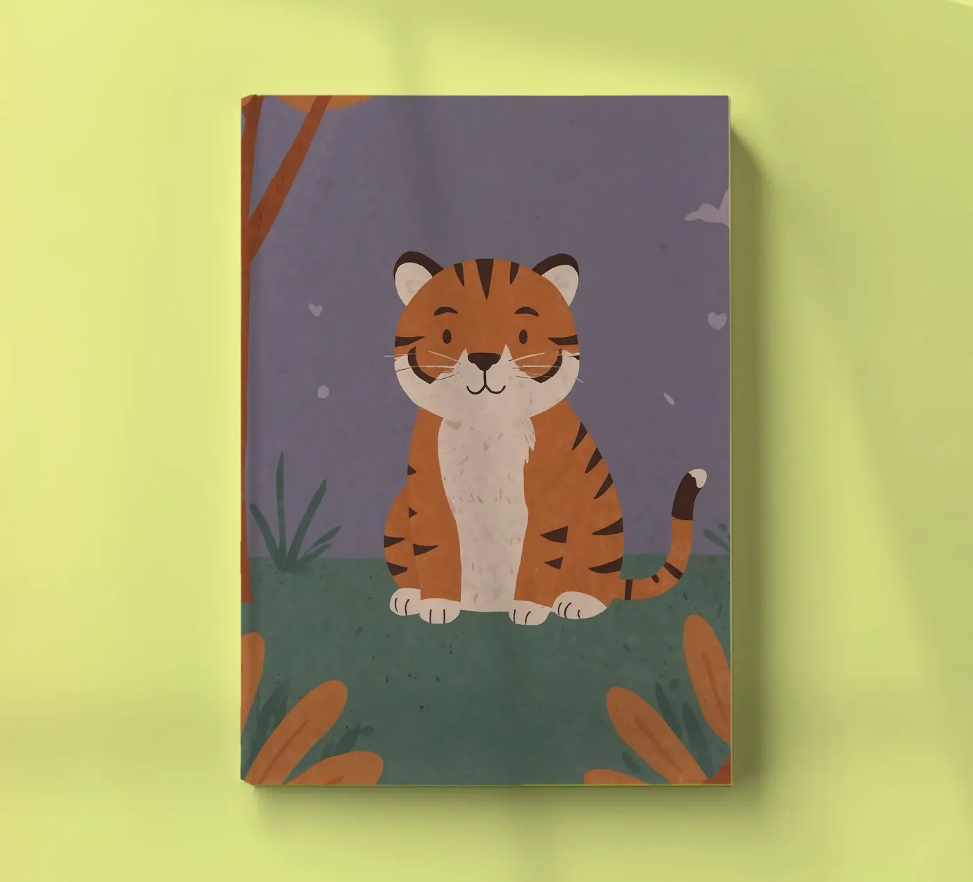Friendly Tiny Tiger notebook by SnoopyAnimals