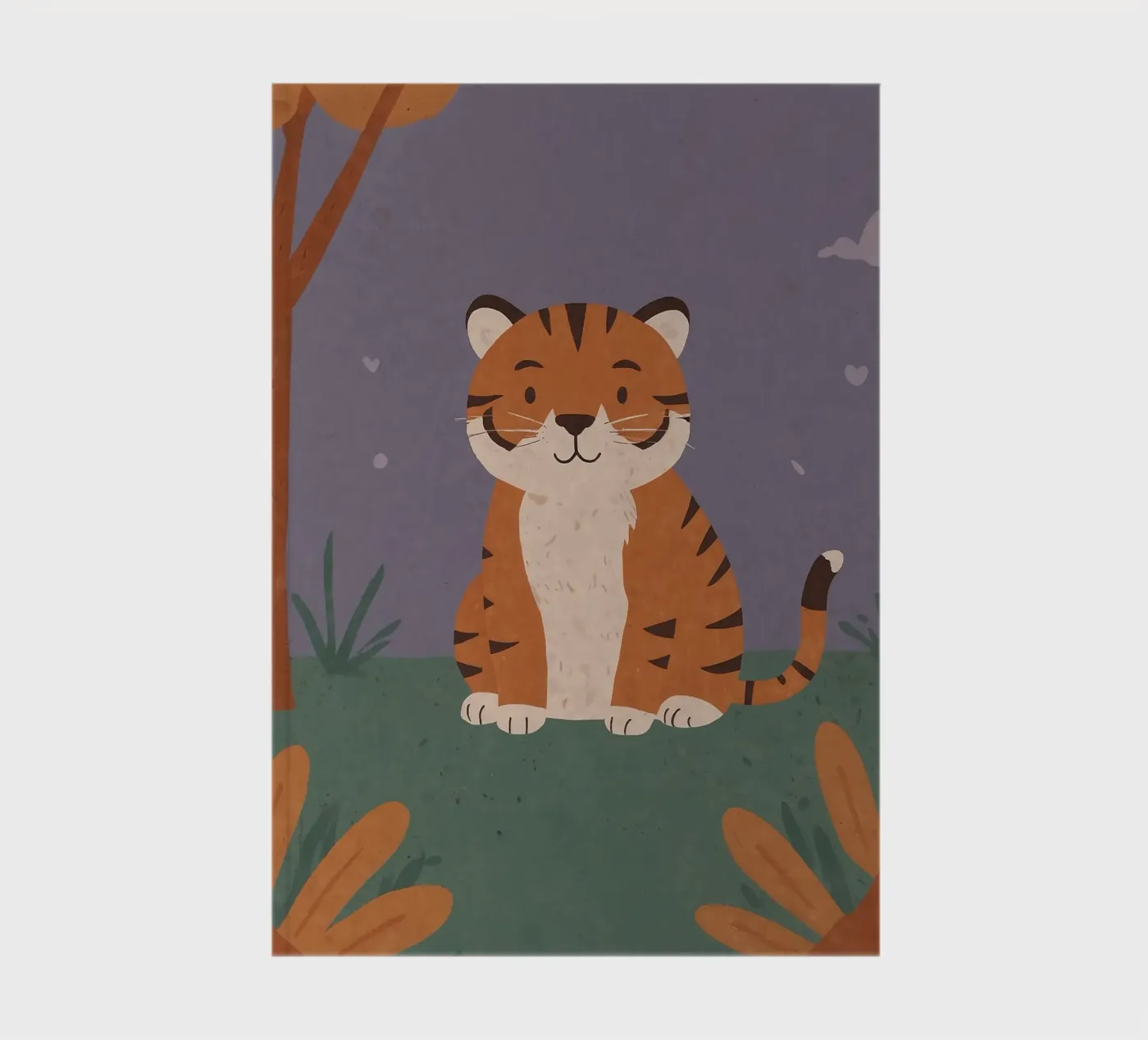 Friendly Tiny Tiger notebook by SnoopyAnimals