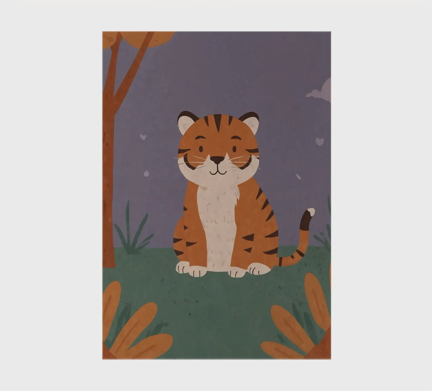 Friendly Tiny Tiger notebook by SnoopyAnimals