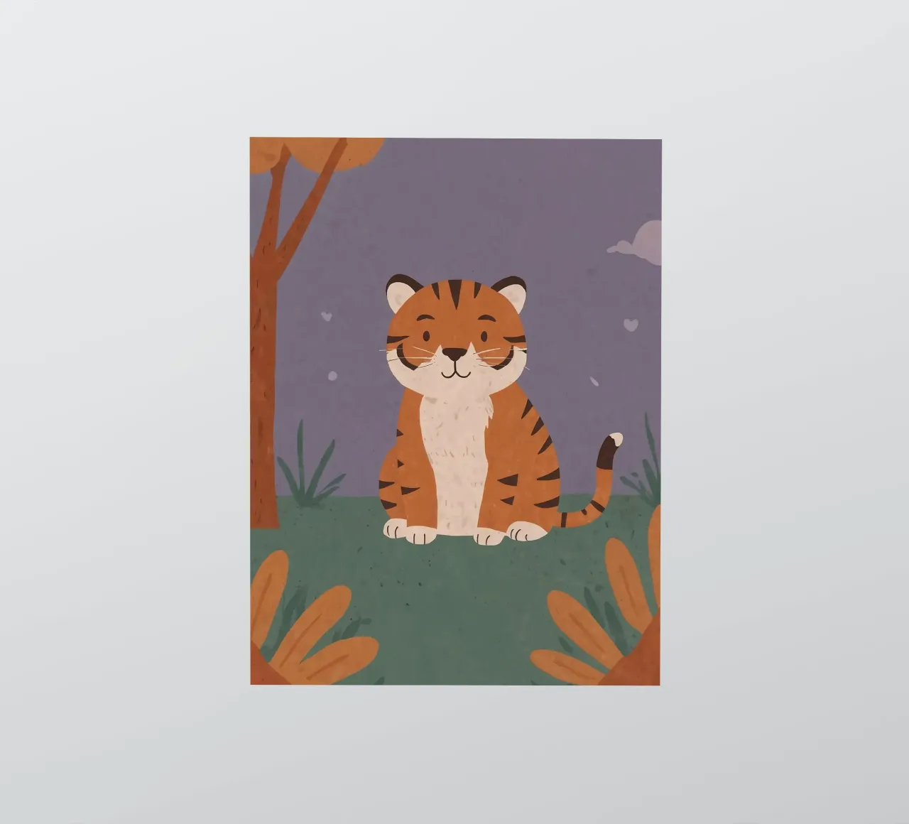 Friendly Tiny Tiger sticker by SnoopyAnimals