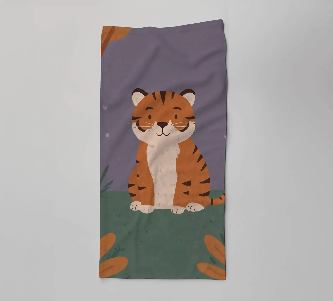 Friendly Tiny Tiger towel by SnoopyAnimals