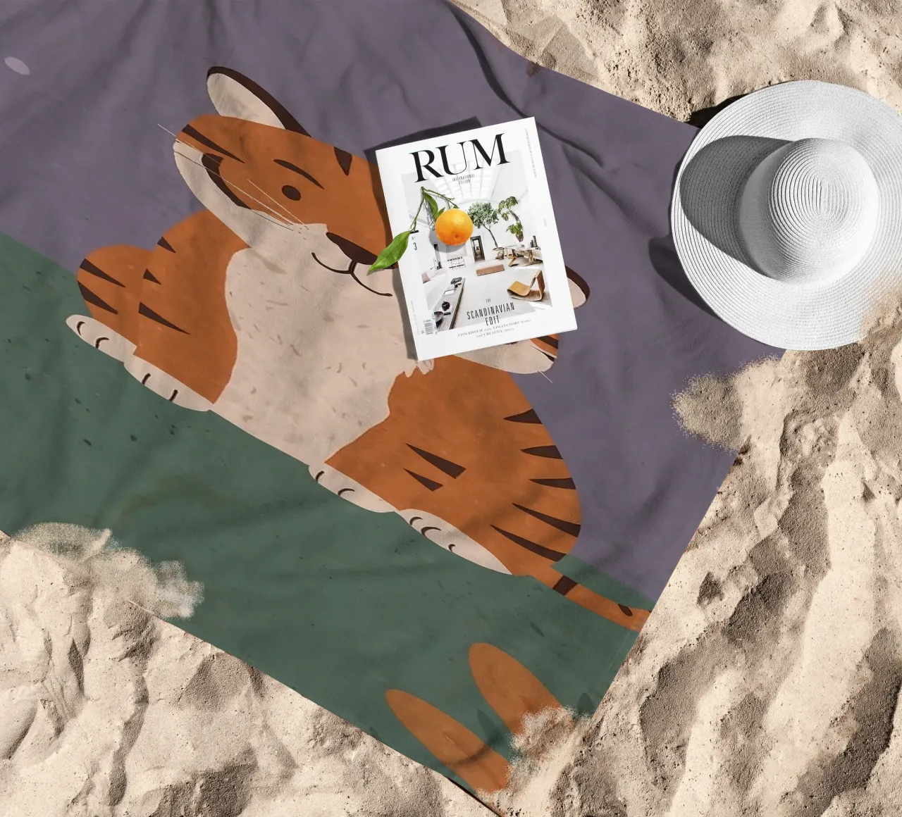 Friendly Tiny Tiger telo mare da SnoopyAnimals