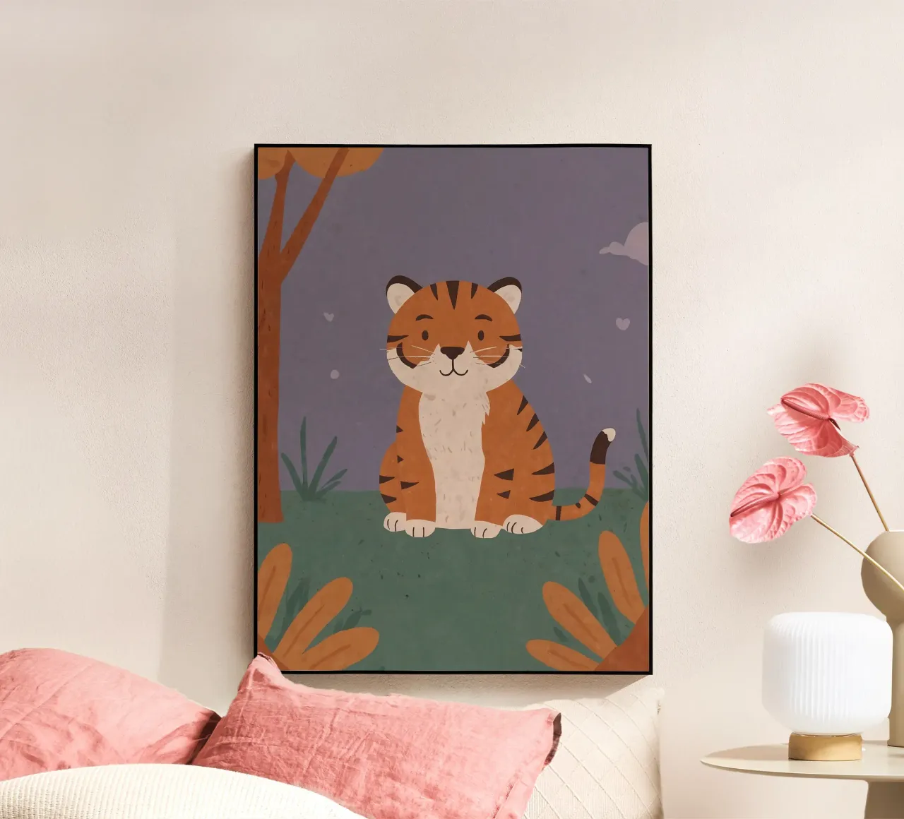 Una piccola tigre amichevole plexiglass da SnoopyAnimals