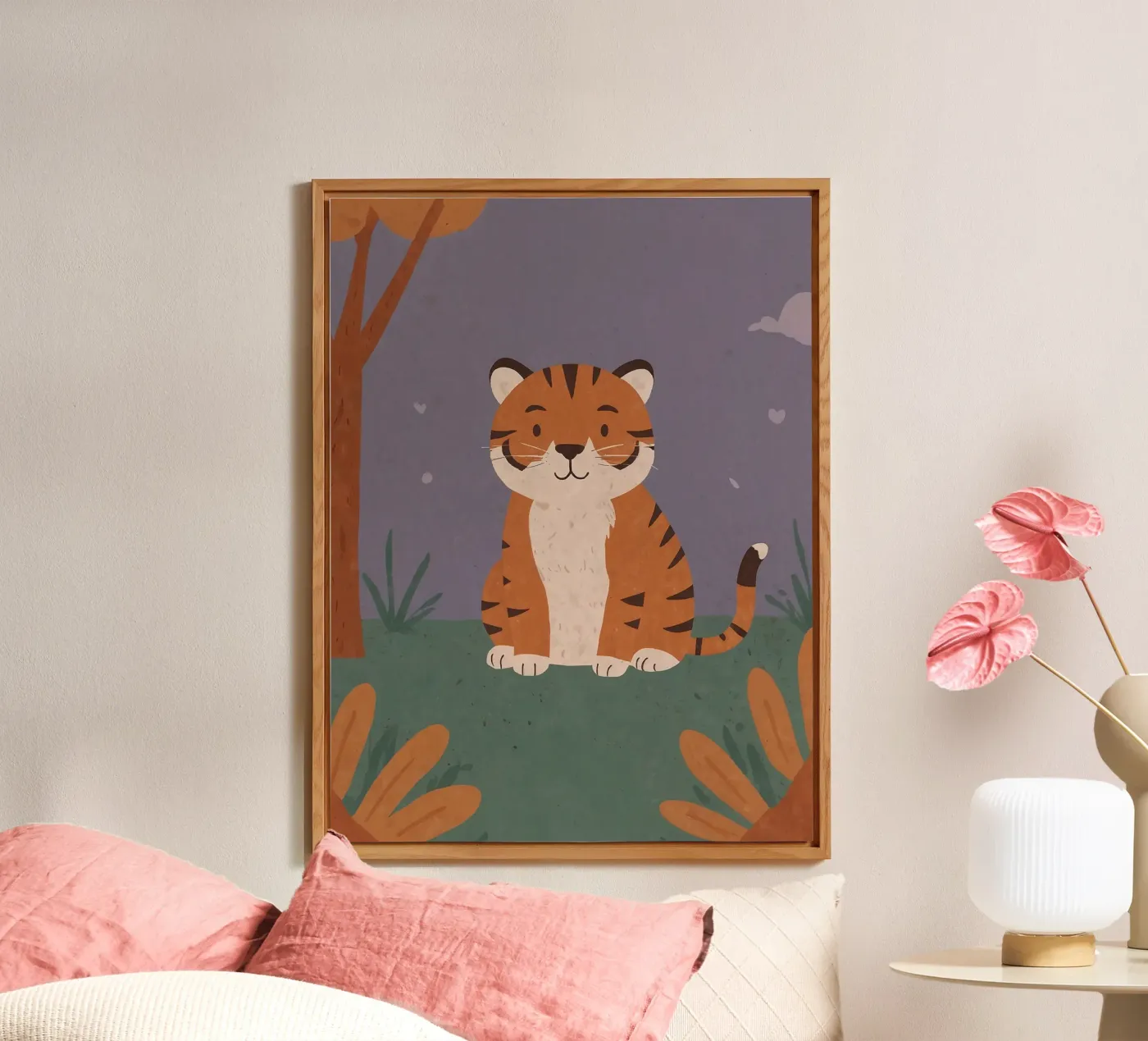 Friendly Tiny Tiger panneau forex de SnoopyAnimals