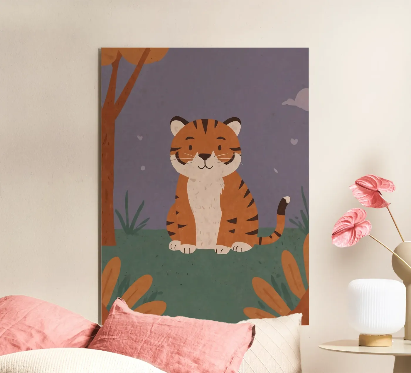 Friendly Tiny Tiger panneau forex de SnoopyAnimals