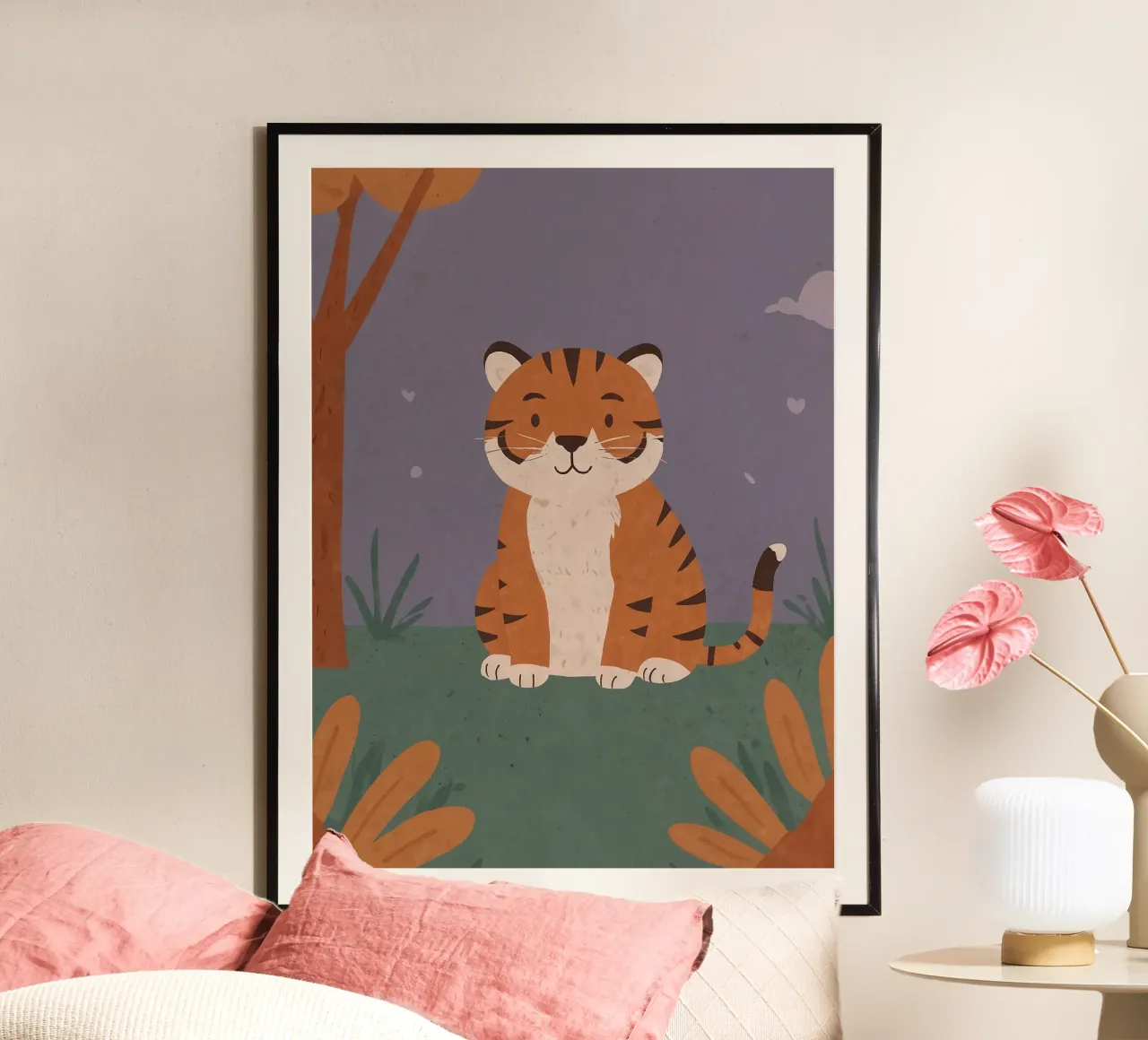 Friendly Tiny Tiger poster by SnoopyAnimals