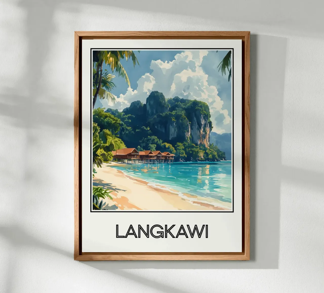 Ufficio di Langkawi Malaisie alluminio dibond da Frame the World