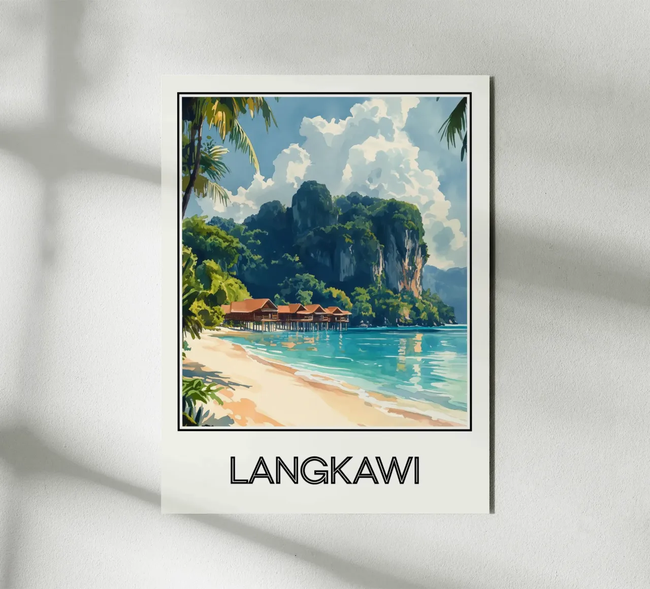 Ufficio di Langkawi Malaisie alluminio dibond da Frame the World