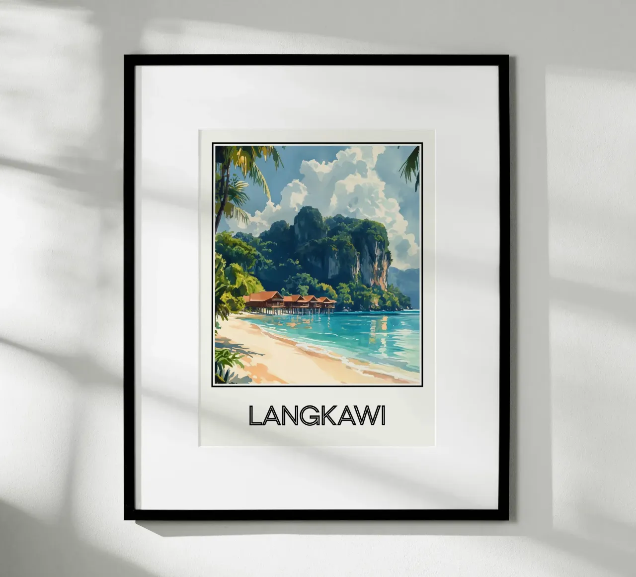 Ufficio di Langkawi Malaisie carta hahnemühle da Frame the World