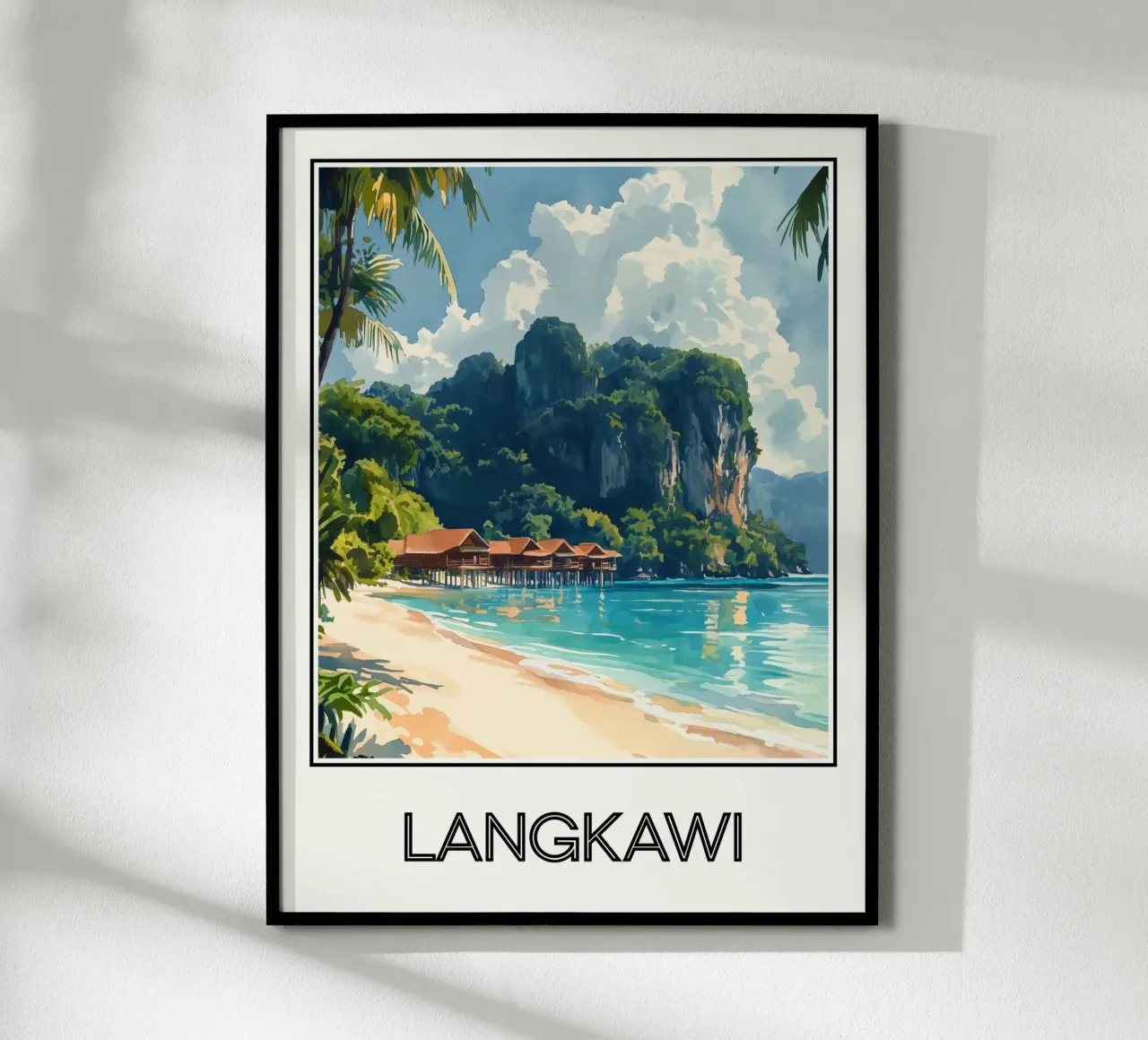 Ufficio di Langkawi Malaisie carta hahnemühle da Frame the World