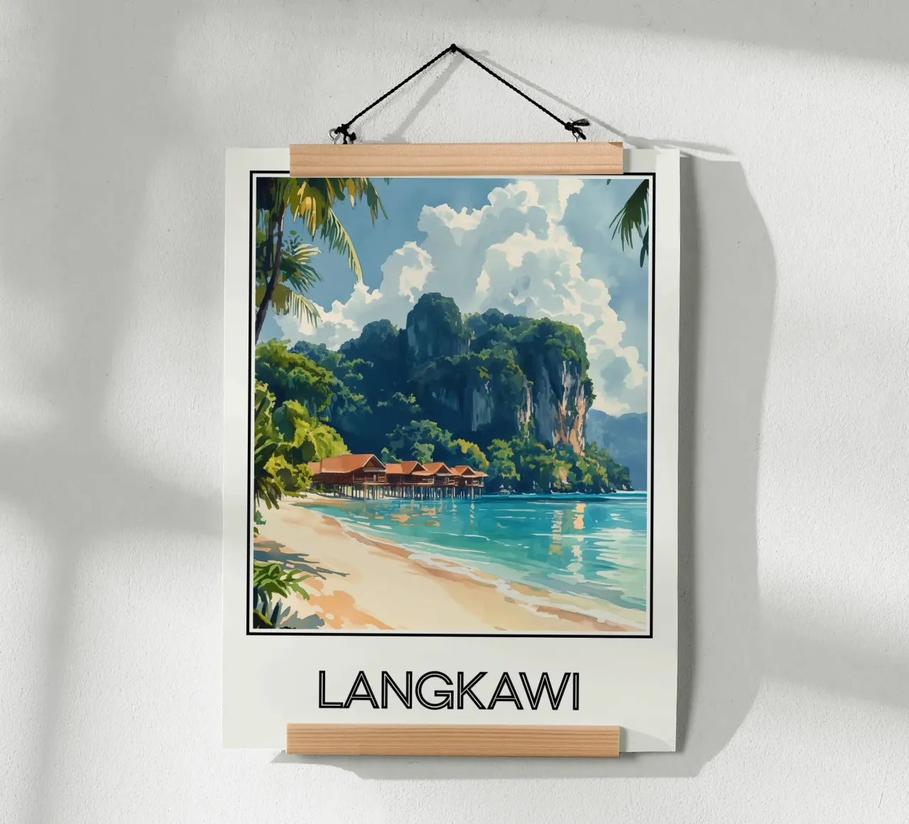 Ufficio di Langkawi Malaisie carta hahnemühle da Frame the World