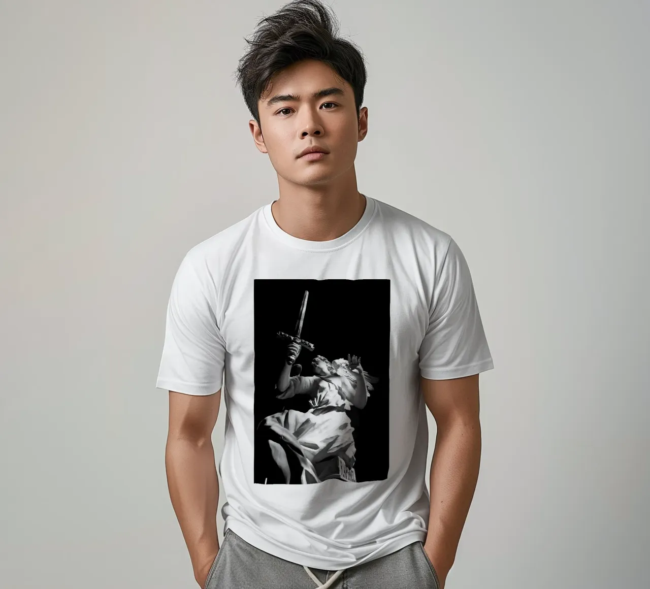 Engel t-shirt by Flo Klein