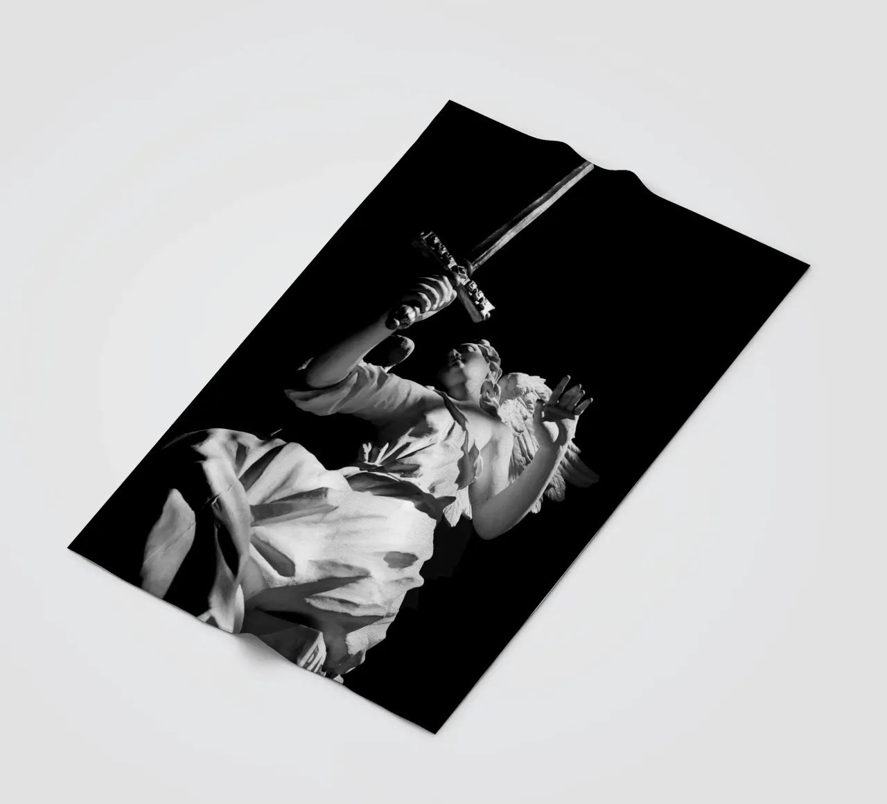 Engel fleece blanket by Flo Klein
