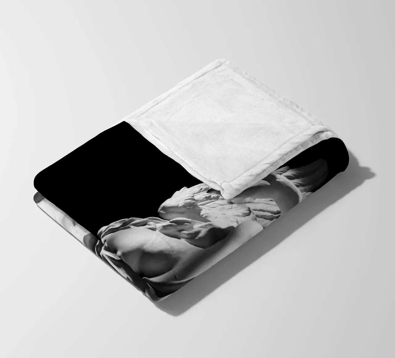 Engel fleece blanket by Flo Klein