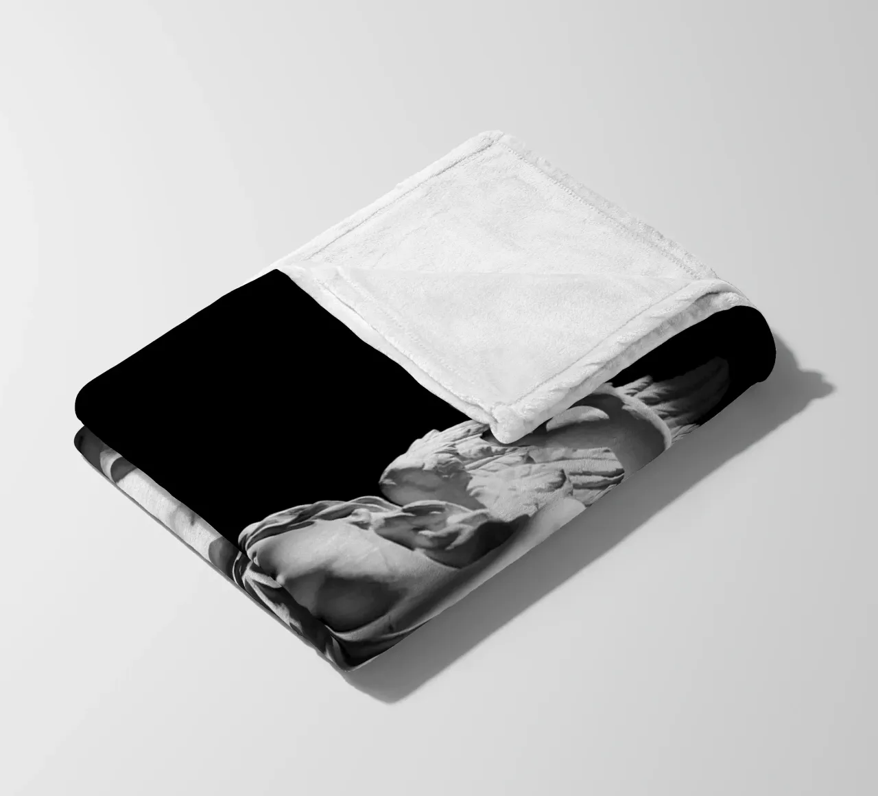 Engel fleece blanket by Flo Klein