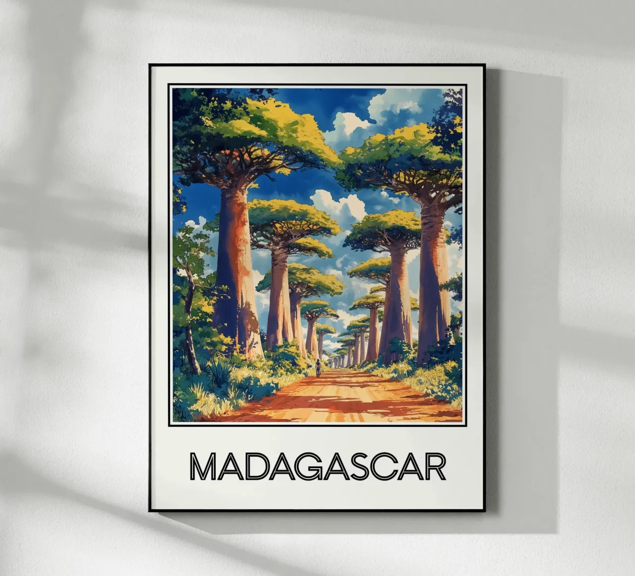 Affiche Madagascar plexiglass da Frame the World