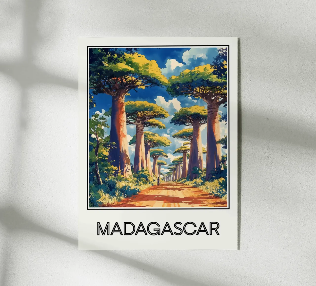 Affiche Madagascar plexiglass da Frame the World