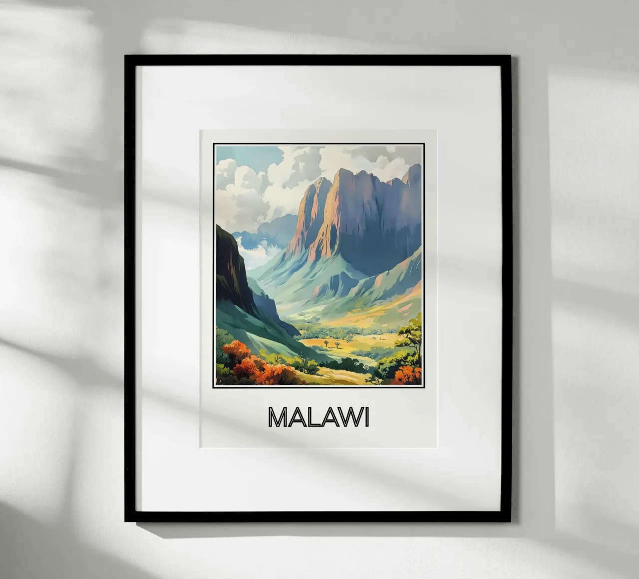 Malawi poster da Frame the World