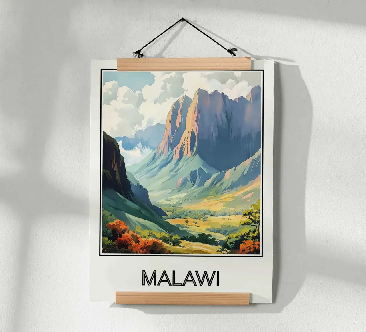 Malawi poster da Frame the World