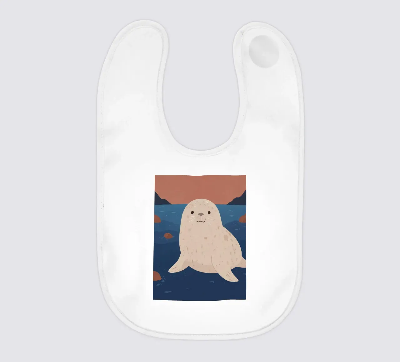 Sello amigo babero de SnoopyAnimals