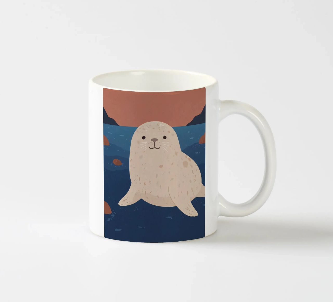 Sigillo amico tazza in ceramica da SnoopyAnimals