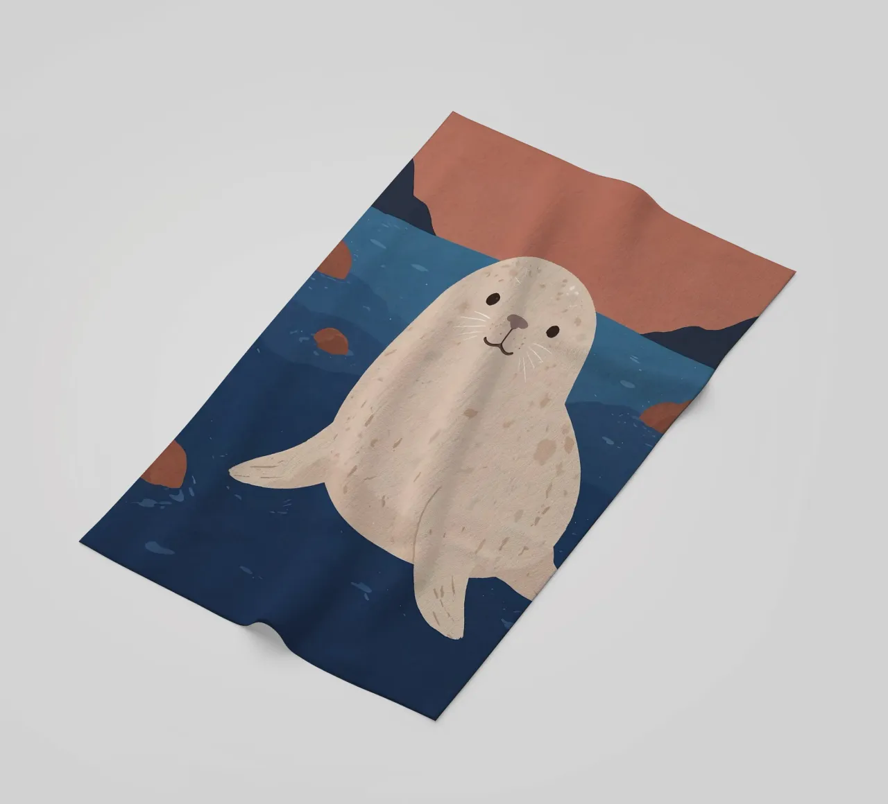 Sigillo amico telo mare da SnoopyAnimals