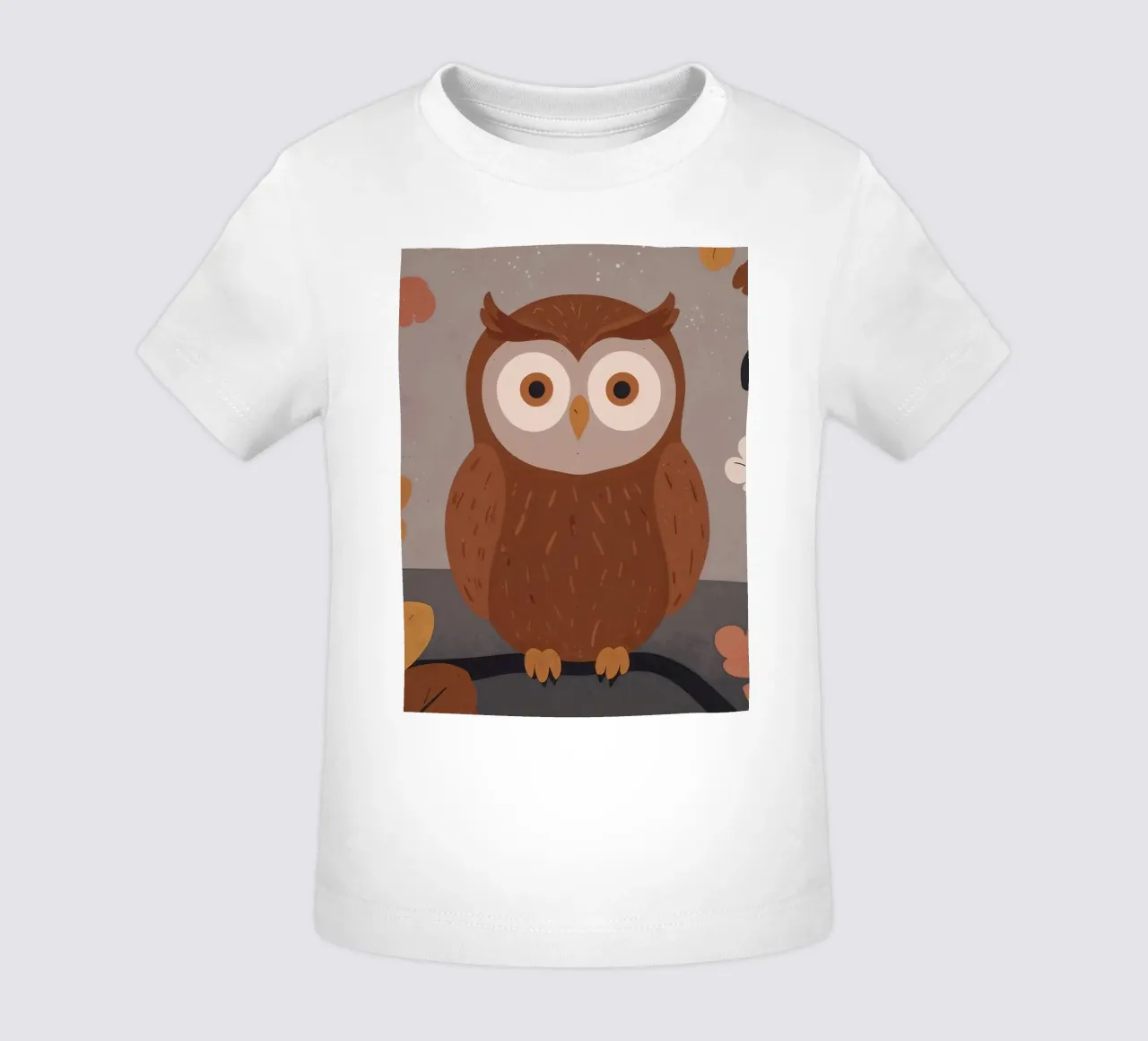 Gufo amichevole maglietta neonato da SnoopyAnimals