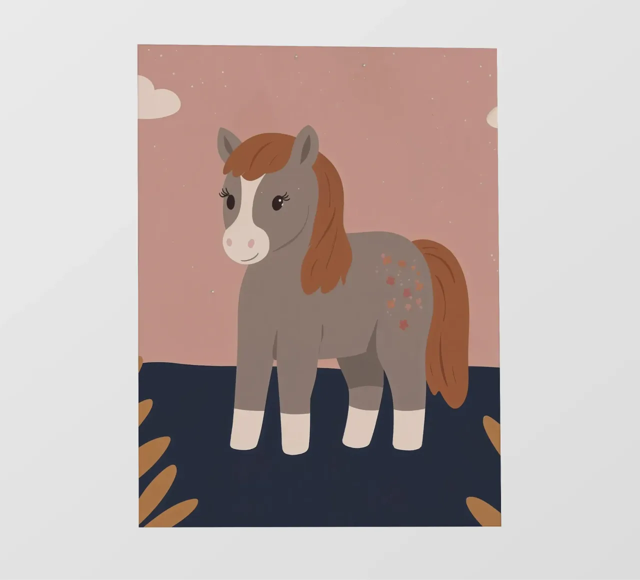 Pony amichevole telo in pvc da SnoopyAnimals