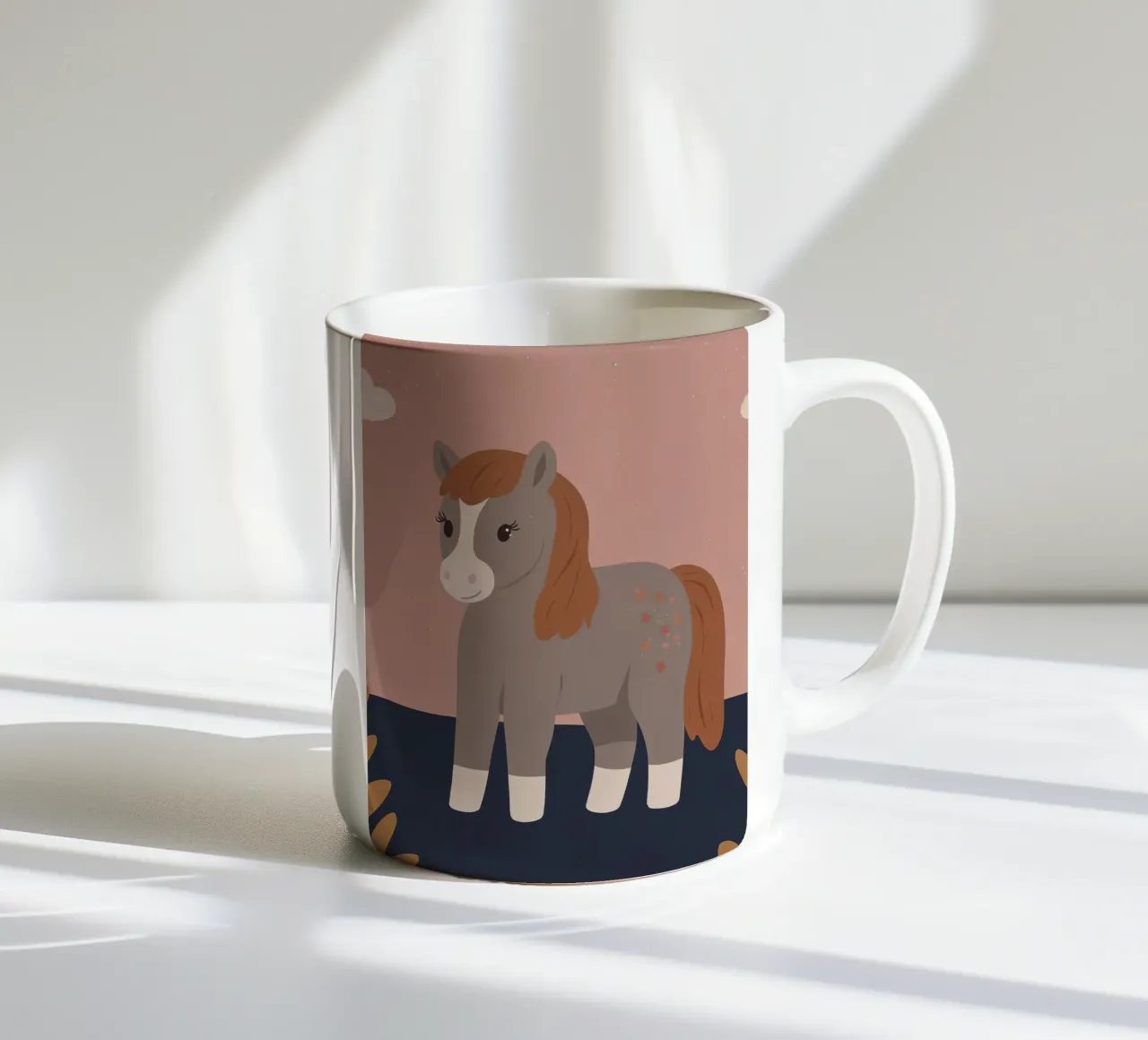 Pony amichevole tazza in ceramica da SnoopyAnimals