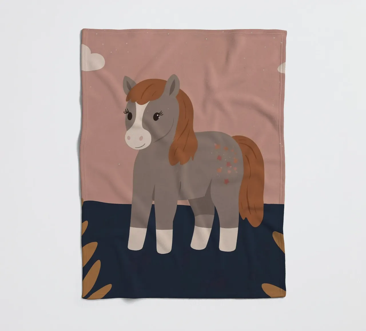 Pony amichevole coperta in pile da SnoopyAnimals