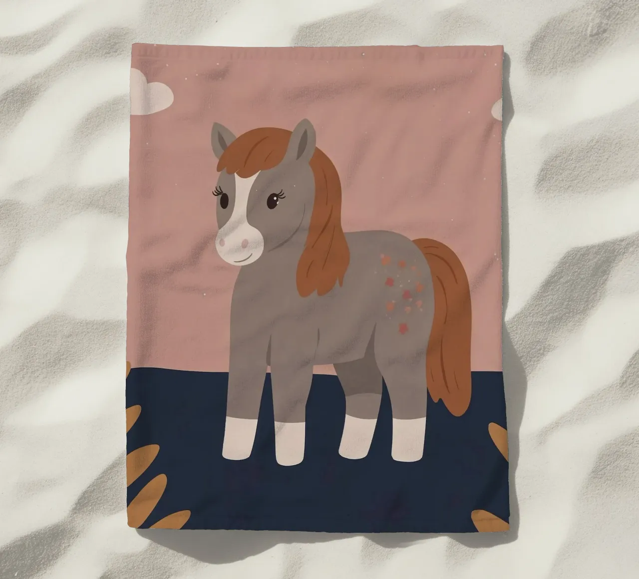 Pony amichevole telo mare da SnoopyAnimals