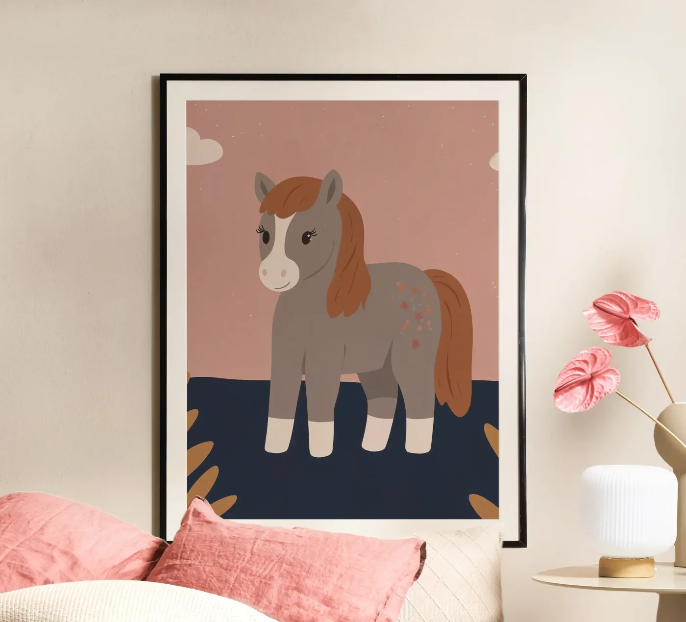 Friendly Pony poster by SnoopyAnimals