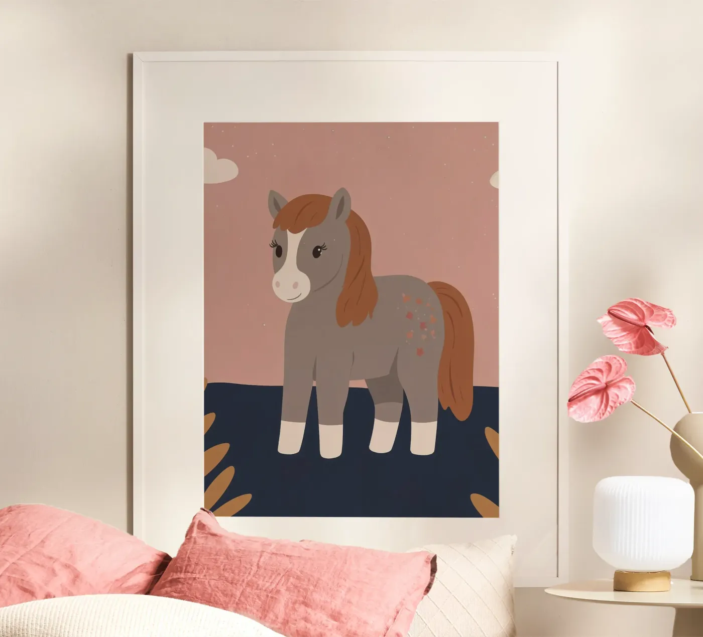 Friendly Pony poster by SnoopyAnimals