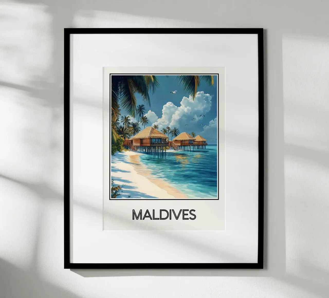 Maldive carta hahnemühle da Frame the World