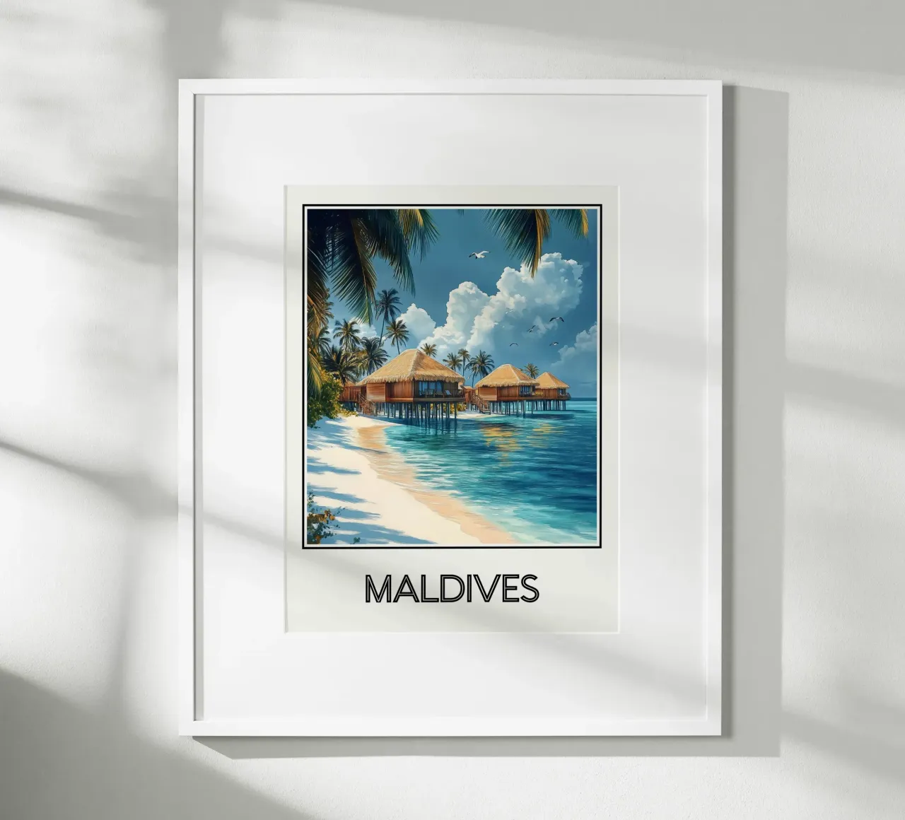 Maldive carta hahnemühle da Frame the World