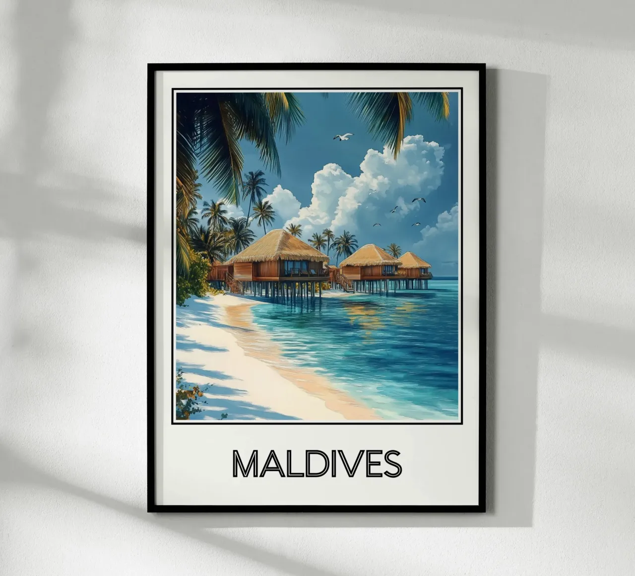Maldive carta hahnemühle da Frame the World