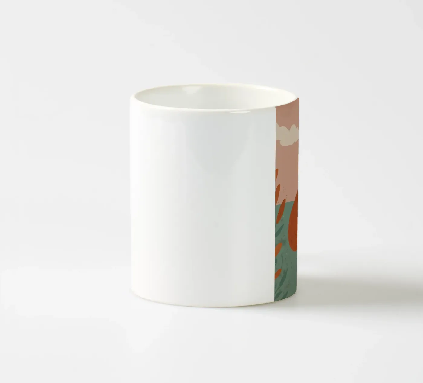 Friendly Fox ceramic mug by SnoopyAnimals
