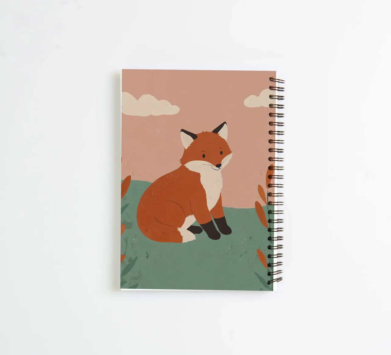 Renard amical carnet à spirale de SnoopyAnimals
