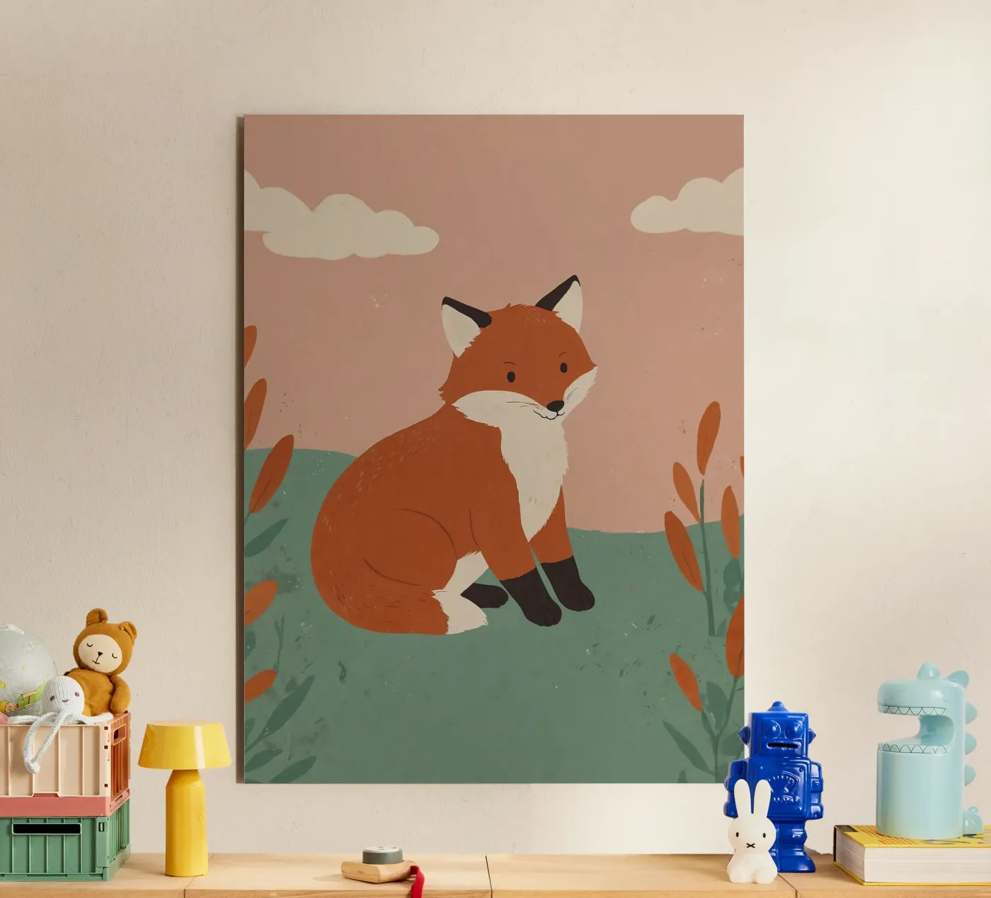 Friendly Fox forex plate by SnoopyAnimals